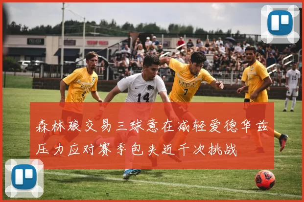 森林狼交易三球意在减轻爱德华兹压力应对赛季包夹近千次挑战